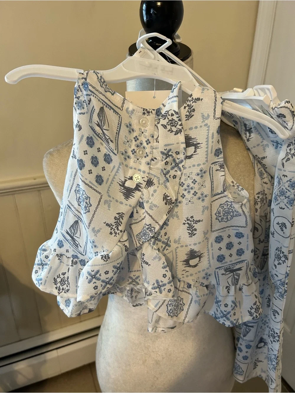 NWT Nicole Miller 3 Piece Beach Pants Set/Size 3 T